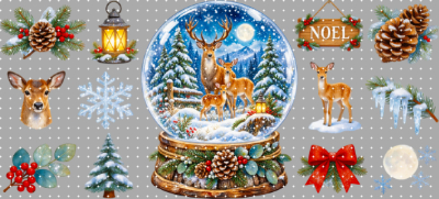16oz Christmas-S  3101